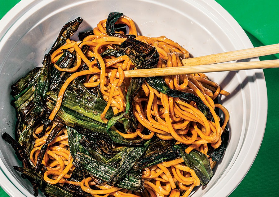 Scallion Oil Noodles from Meet Noodles